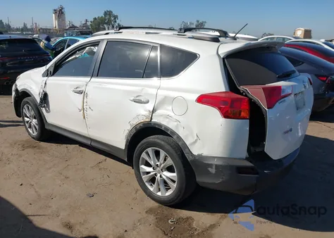 2014 Toyota Rav4 Limited z USA, uszkodzony, nr VIN 2T3YFREV1EW098050